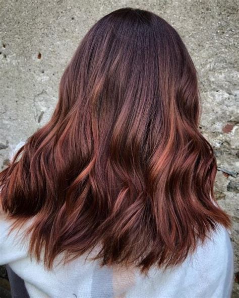 chestnut balayage|warm chestnut brown hair.